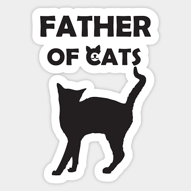 Best Cat Dad Ever Sticker by Artlab